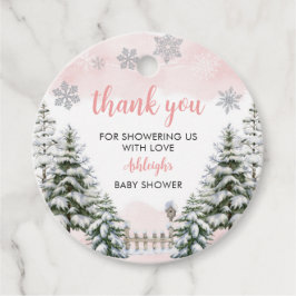 Baby es ist kalte Außendusche Geschenkanhänger