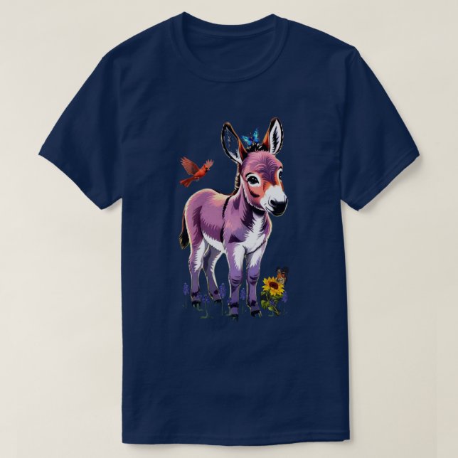 Baby Esel T-Shirt (Design vorne)