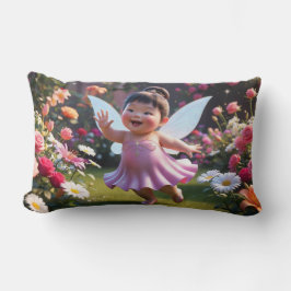 Baby Fairy Greetings Lendenkissen