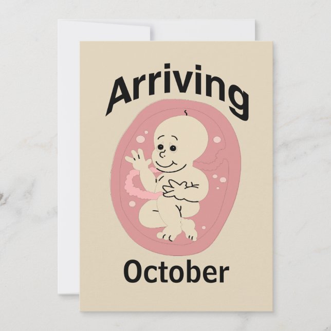 Baby fällig, Monat hinzufügen (Vorderseite)