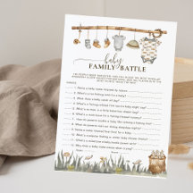 Baby Family Battle Reel Fun Fisherman Shower Game