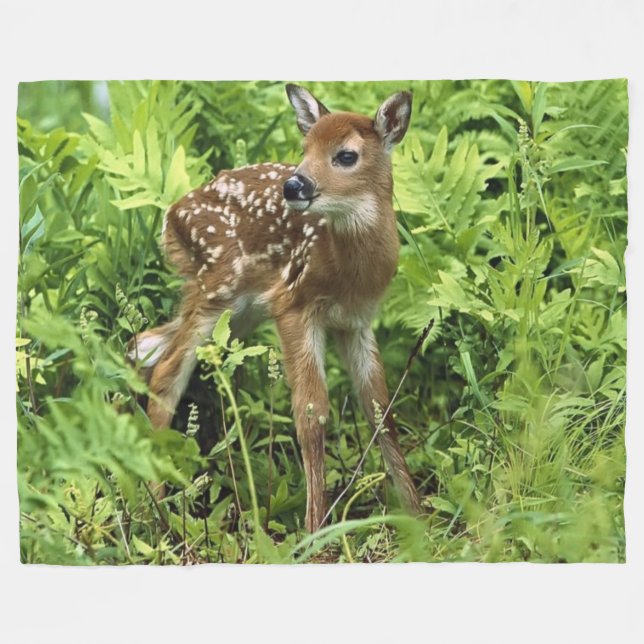 BABY FAWN FLEECEDECKE (Vorderseite (Horizontal))