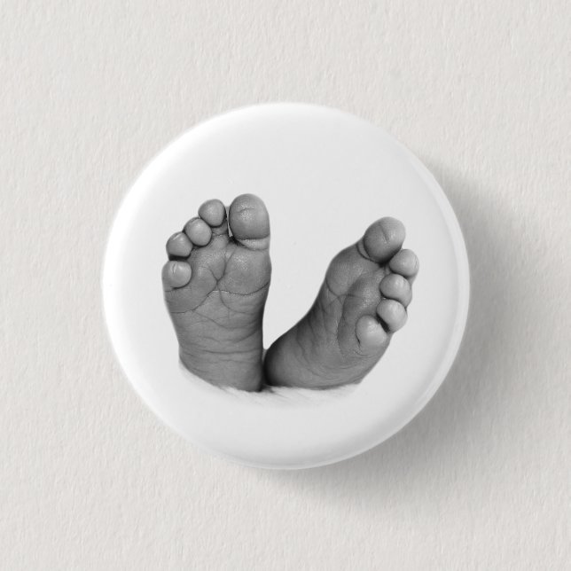 Baby Feet Button (Vorderseite)