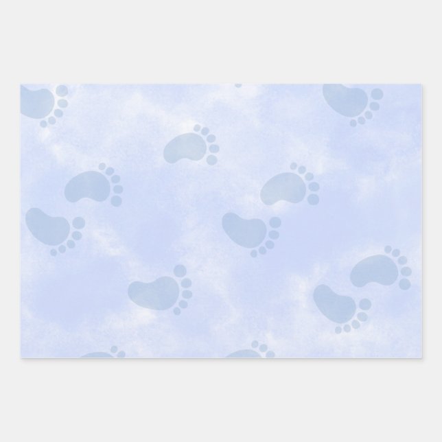 Baby Feet  Geschenkpapier Set (Vorderseite)