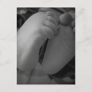 Baby Feet Postkarte