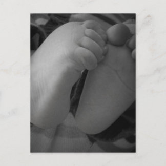 Baby Feet Postkarte