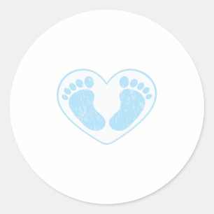 BABY FEET RUNDER AUFKLEBER