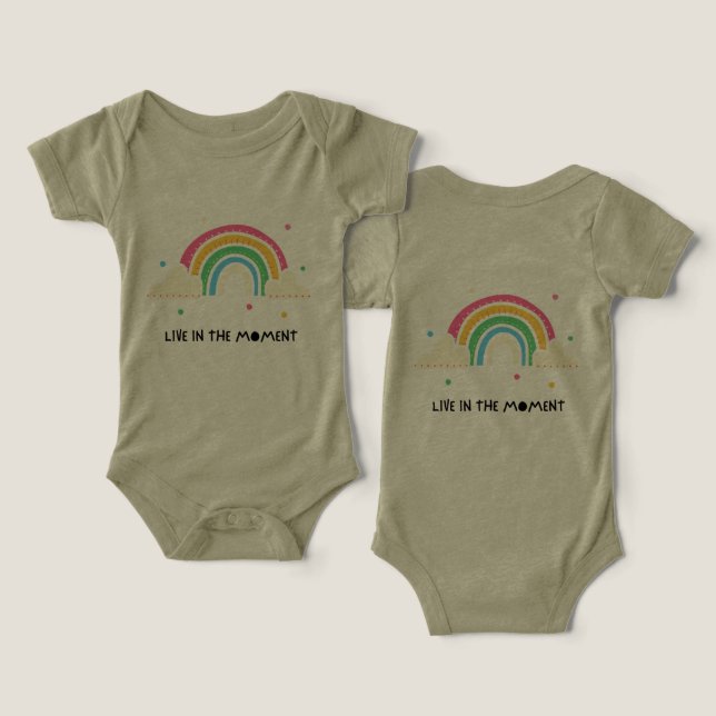 Baby-Feier T-Shirt (Design Vorderseite & Rückseite)