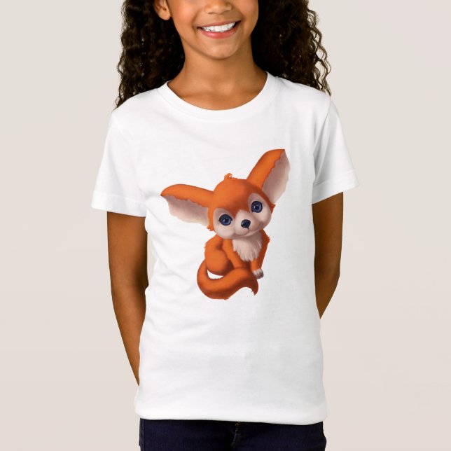 Baby Fennec Fox T-Shirt (Vorderseite)