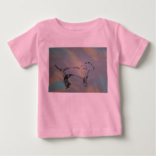 Baby Fine Jersey Dog T - Shirt