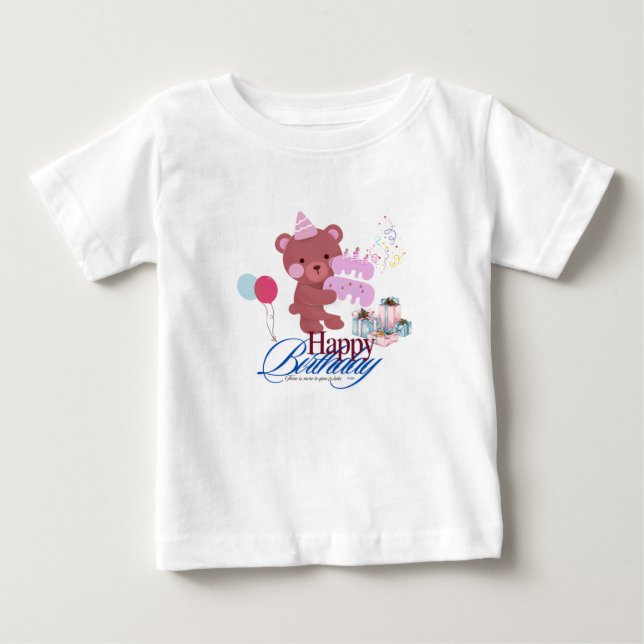 Baby Fine Jersey T - Shirt (Vorderseite)