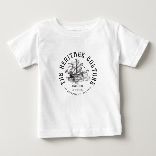 Baby Fine Jersey T - Shirt (Vorderseite)