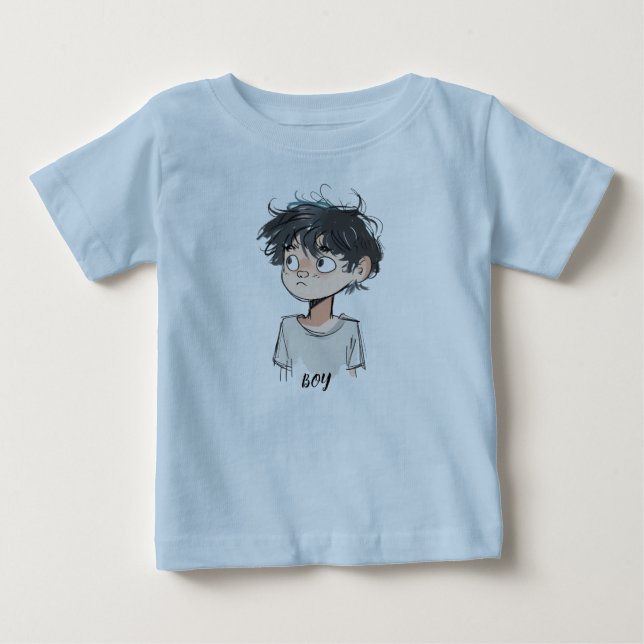 Baby Fine Jersey T - Shirt (Vorderseite)