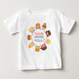 Baby Fine Jersey T - Shirt mit Inspirierend Bibelv
