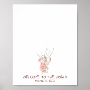 Baby Fingerprint Gästebuch