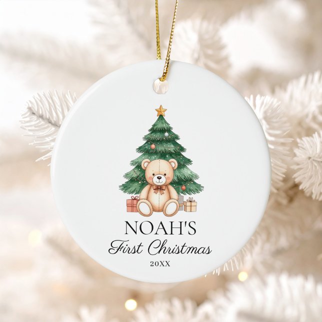 Baby First Christmas Keramik Ornament (Von Creator hochgeladen)