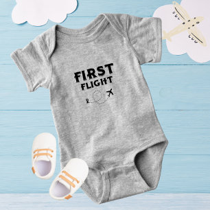 Baby First FLIGHT, Cooles Flugzeug, Reisen, Niedli Strampler
