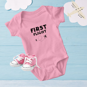 Baby First FLIGHT, Cooles Flugzeug, Reisen, Niedli Strampler