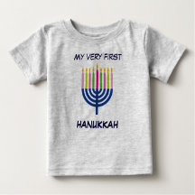 Baby First Hanukkah Body Suite