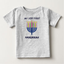 Baby First Hanukkah Body Suite