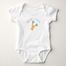 Baby First Oaster Carrots Baby Bodysuit Strampler