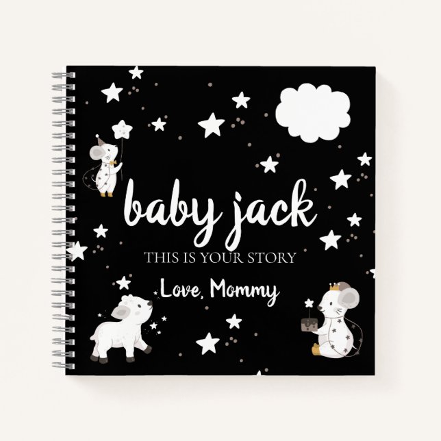 Baby First Year Keepsake | Pregnancy Journal Notizbuch (Vorderseite)