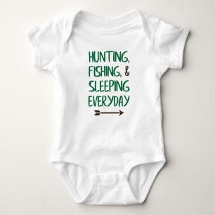 Baby Fishing Jersey Bodysuit Shirt