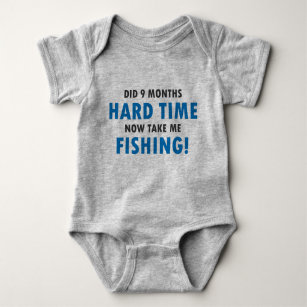 Baby Fishing Jersey Bodysuit Shirt