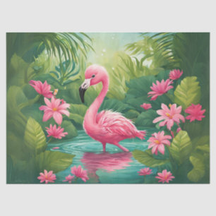 Baby-Flamingo-Decoupage-Papier Seidenpapier