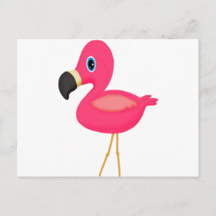 Baby Flamingo Postkarte
