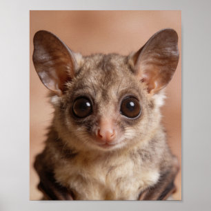 Baby-Fledermaus-Kinderzimmer-Wandkunst-Druck Poster