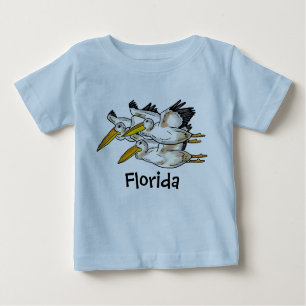 Baby-Florida-Pelikan-Shirt Baby T-shirt