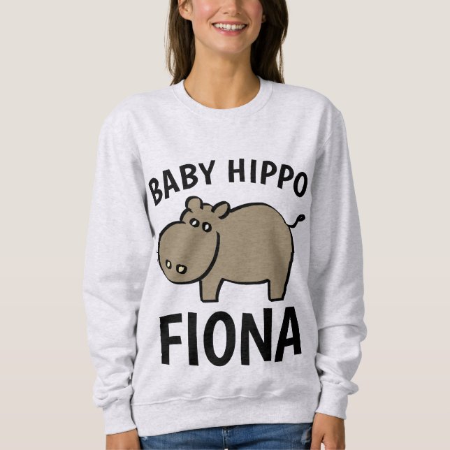 BABY-FLUSSPFERD-FIONA-T - Shirts u. -sweatshirts (Vorderseite)
