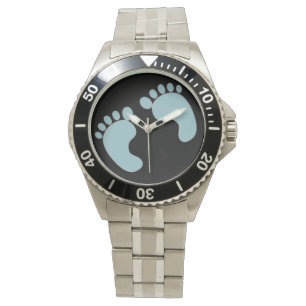 Baby Footprints Armbanduhr