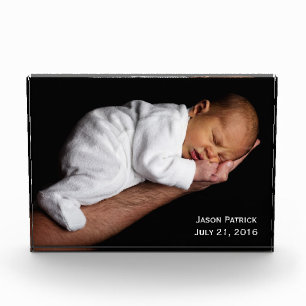 Baby-Foto-AcrylFoto-Block Fotoblock