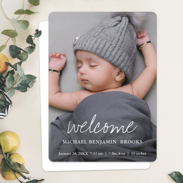 Baby Foto Ankündigung (Von Creator hochgeladen)