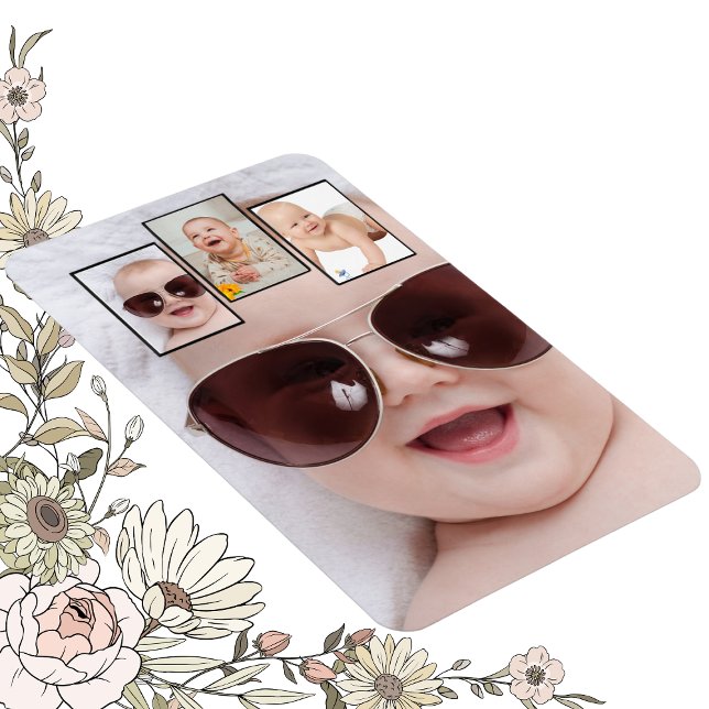 Baby-Foto-Bild-Montage-Magnet Magnet (Von Creator hochgeladen)