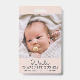 Baby Foto Doula Abzeichen Ausweis
