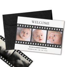 Baby Foto Elegante Filmstrip Klasse