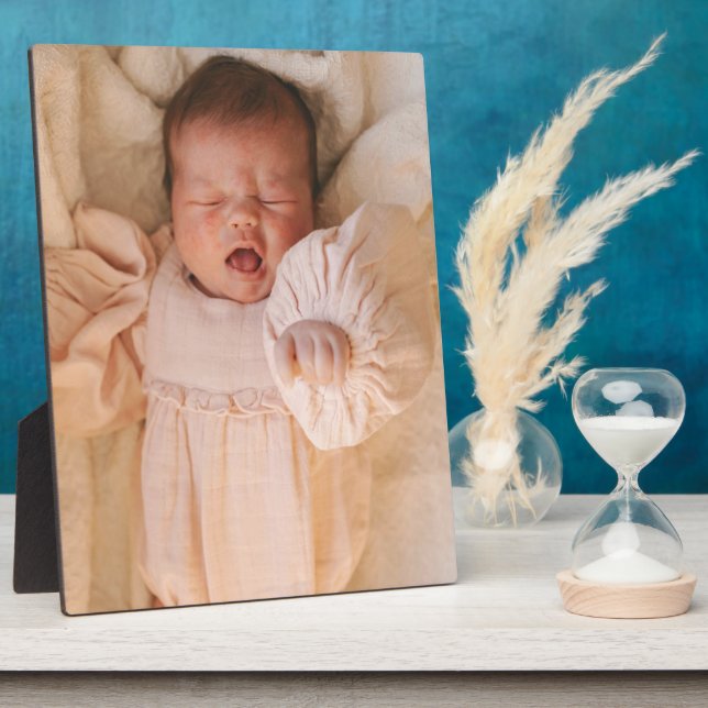 Baby Foto Fotoplatte (Seite)