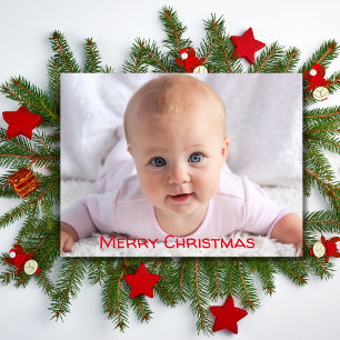 Baby Foto Frohe Weihnachten