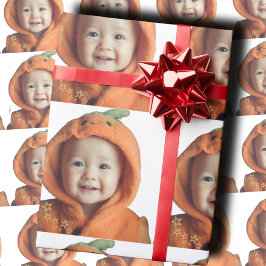 Baby-Foto Geschenkpapier