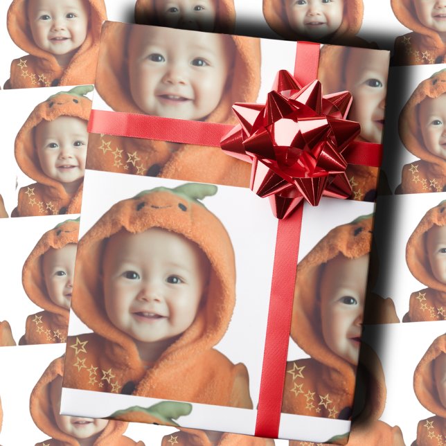Baby-Foto Geschenkpapier (Von Creator hochgeladen)