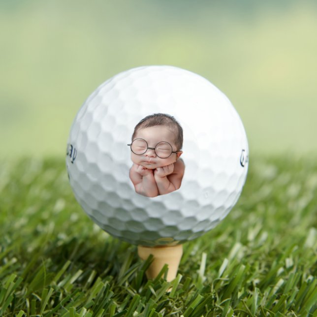 Baby Foto Golf Balls - Individuelles Familiengesch Golfball (Insitu T-Shirt)