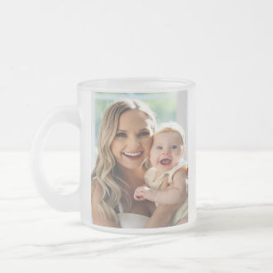 Baby-Foto hinzufügen Personalisieren Anpassen Mattglastasse
