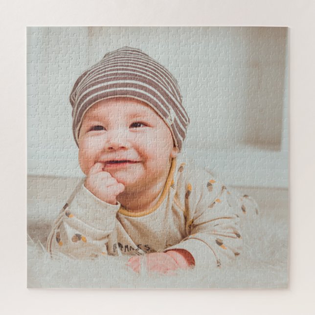 BABY-FOTO INDIVIDUELL  PUZZLE (Vertikal)