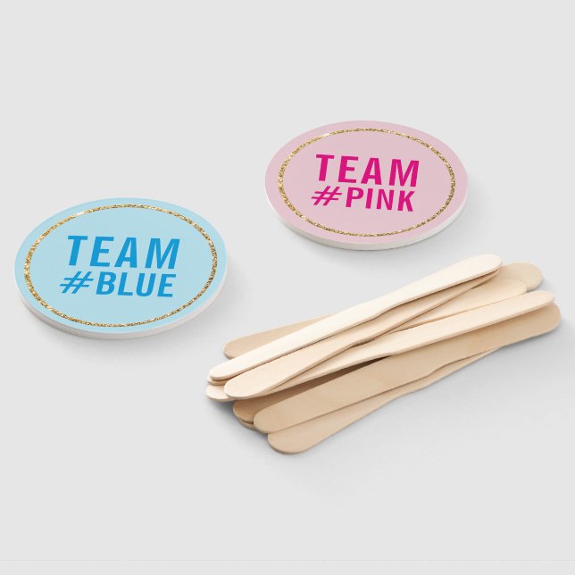 BABY FOTO PROP Geschlecht offenbart blauen Jungen  Fächer (Non-assembled)