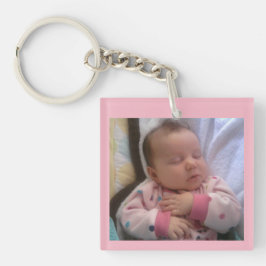 Baby Foto Schlüsselanhänger Geschenk für Mama oder