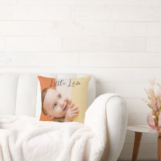Baby Foto Vorlage "Kleine Liebe" Kissen