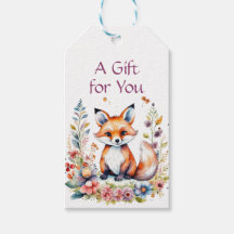 Baby Fox bei Blume Geburtstagsparty